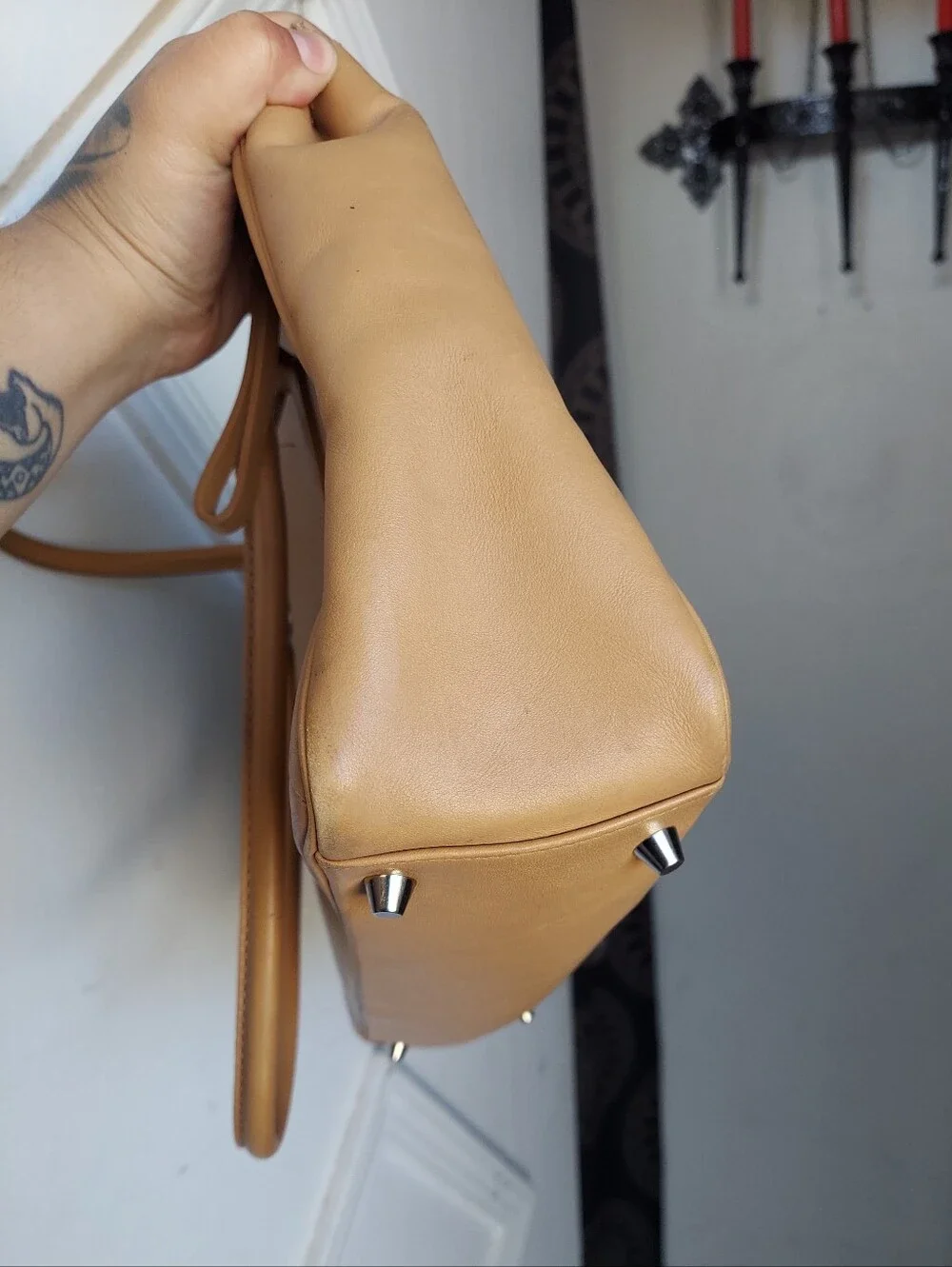 Vintage Coach Camel Large Legacy Tote 9420💛🧡